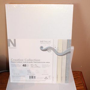 Metallic Premium Cardstock 65lb 48 Sheets/Package